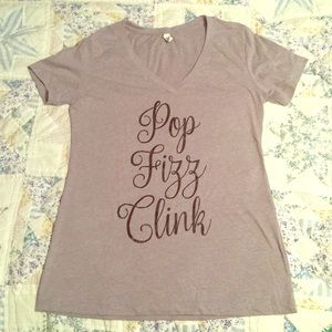Bridesmaid Pop Fizz Clink Tee